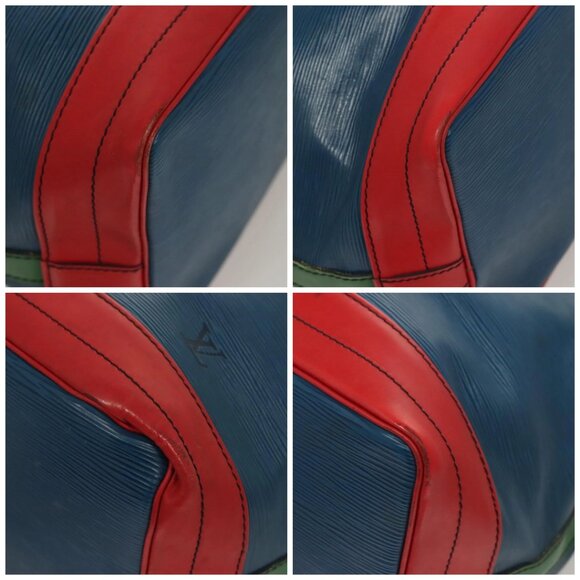 LOUIS VUITTON Epi Toriko Color Noe Bag Red Blue Green M44084 LV Auth - Picture 16 of 16